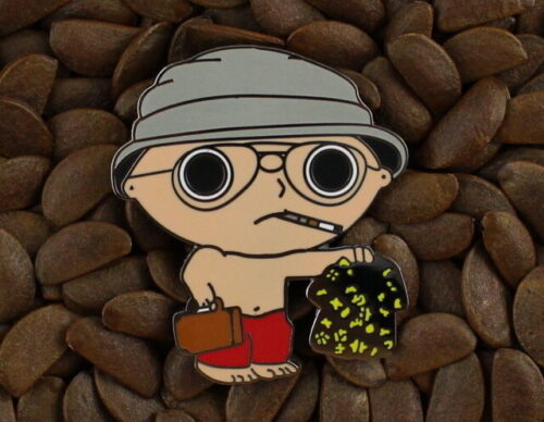 BHO Bassnectar Stewie S. Thompson Pins Gonzo Duke Fear and Loathing Pin