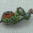 Aaron Brooks Pins Smoke Turtle Pin