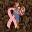 Pink Ribbon Pins Jessica Rabbit Captain America Super Hero Pin