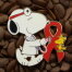 Red Ribbon Pins Peanuts Doctor Pin Snoopy Woodstock