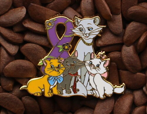 Purple Ribbon Pins The Aristocats Pin