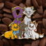 Purple Ribbon Pins The Aristocats Pin