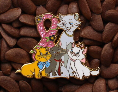 Pink Ribbon Pins The Aristocats Pin