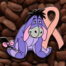 Pink Ribbon Pin Eeyore Pins