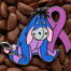 Purple Ribbon Pin Eeyore Pins