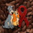 Red Ribbon Pin Lady The Tramp Pins