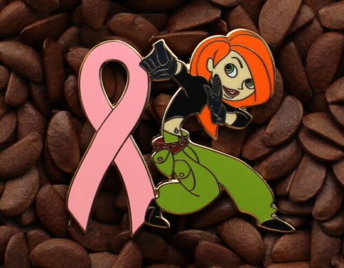 Pink Ribbon Pins Disney Kim Possible Pin