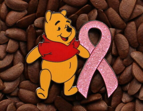 Pink Ribbon Pins Winnie The Pooh Pin