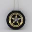 Concealed Handgun License Emblem Marshal Style Star Metal Badge & Holder