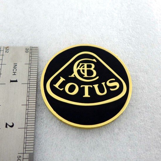 Metal Car Emblem Sticker Lotus Elise Exige 2 Inches Wide Auto