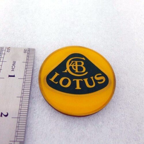 Metal Car Emblem Sticker LOTUS Elise & Exige 2 Inches Wide Auto Car Tag D