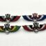Grateful Dead 4 Pins Set Uncle Same Skull Wings Pin