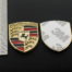 Porsche Crest Metal Enamel Car Emblem 1.2 Inch Tall Sticker