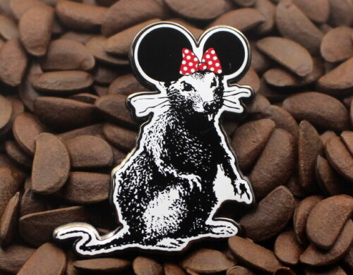 Banksy Art Lapel Pins Dismaland Mercury Rate Babe 2015 Pin