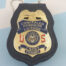 Concealed Weapon License Carry Permit Metal Badge & Leather Holder