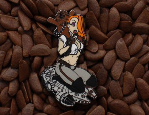 Jessica Rabbit Pins Millennium Falcon Spaceship Pin